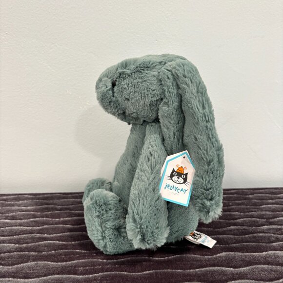 RARE Jellycat Medium Bashful Forest Bunny BNWT - Picture 4 of 6